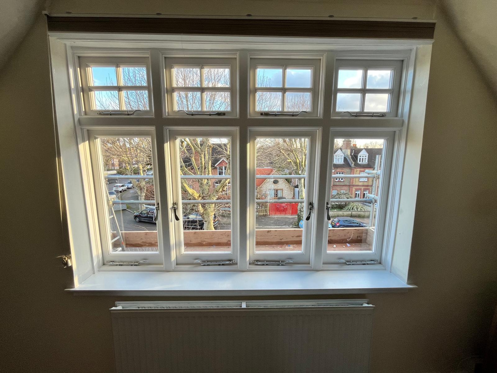 wooden window replacement london