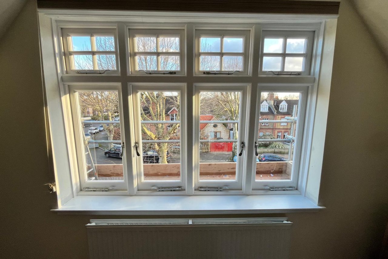 wooden window replacement london